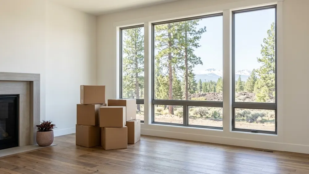What should a military family plan when relocating to Central Oregon?